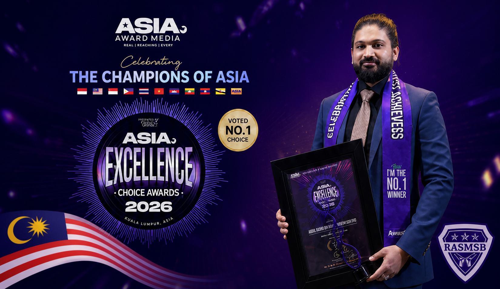 Asia Excellence Choice Awards 2026 recognition